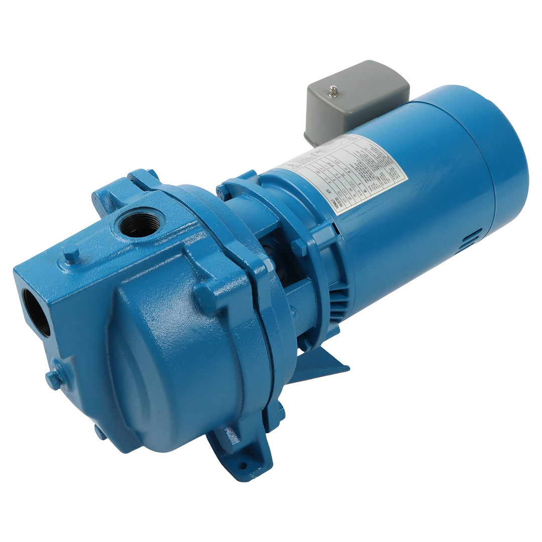 1/2 HP Shallow Well Jet Pump Cast Iron 115/230V 3450 RPM