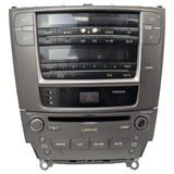 10-15 Lexus IS250 IS350 Radio Receiver Stereo CD Player AC Climate Control OEM 86120-53A10 - product image