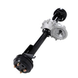 Rear Axle Assembly with Brake Drums for 1994-Up EZGO TXT Golf Cart 12.3:1 73500-G01