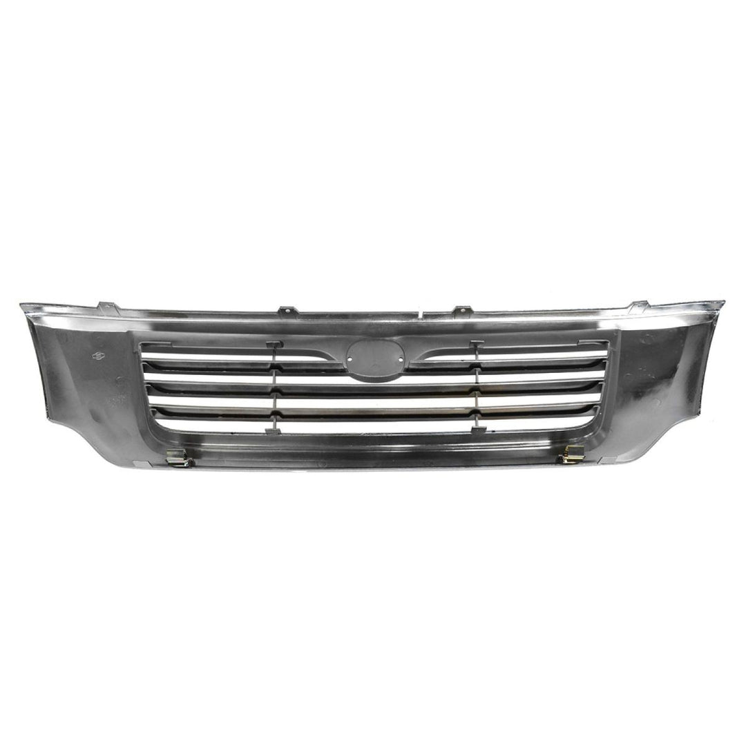Chrome and Black Front Grille for 1998-2000 Mazda B2500, B3000 and B4000
