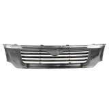Chrome and Black Front Grille for 1998-2000 Mazda B2500, B3000 and B4000