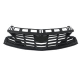 Black Front Upper Bumper Grille for 2019-2023 Chevrolet Camaro
