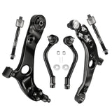 Front Lower Control Arm Kit 6 Piece for 2011-2015 Kia Optima Hyundai Sonata Azera Kia Cadenza