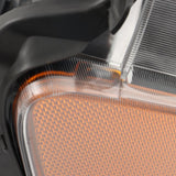 Halogen Headlight Pair Black for 2008-2010 Jeep Grand Cherokee 55157482AE