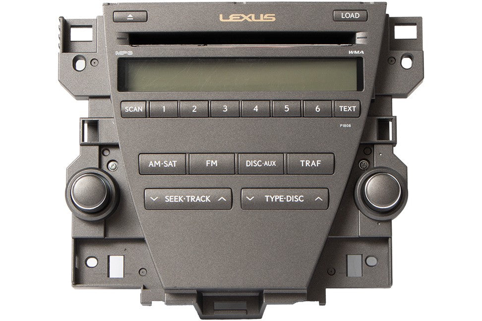 2007-09 Lexus ES350 OEM SAT MP3 6-Disc CD Radio 8612033710 P1808 - product image