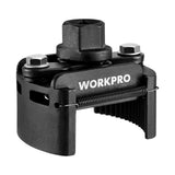 WORKPRO Adjustable Oil Filter Wrench with Auto-Clamp Spring 60-80mm