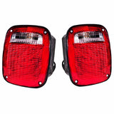 Tail Light For 1998-2006 Wrangler w/ Square Connector Set 56018648AD CH2801161 2222-0083LR - product image