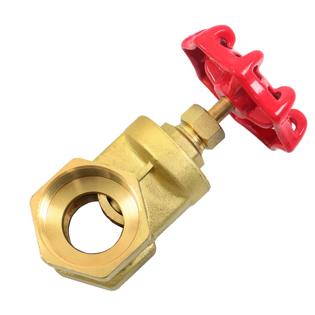 1-1/2 Inch NPT Brass Gate Valve DN40 200 PSI