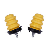 Rear Leaf Spring Axle Bump Stop Pair for 1999-2006 Chevrolet Silverado / GMC Sierra 1500 HD 15712438