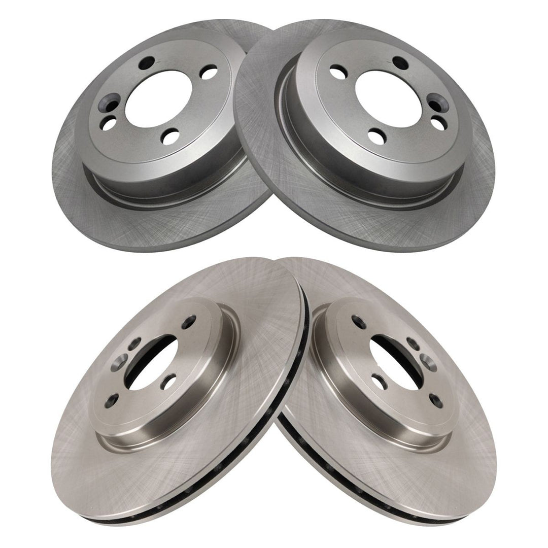 Front & Rear Brake Rotor Set for 2007-2015 Mini Cooper (294mm Front)