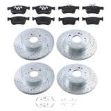 Front and Rear Brake Rotor and Pad Kit for 2018-2022 Honda Accord 1.5L