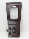 98-01 Mercedes W163 ML320 ML430 Center Console Shifter Trim Wood Switches OEM A1636809136 - product image