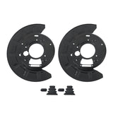 Rear Brake Dust Shield Pair for 2011-2019 Chevrolet Silverado GMC Sierra 2500 HD 3500 HD 6.0L