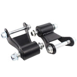 Rear Leaf Spring Shackle Kit Pair for 1999-2013 Chevrolet Silverado / GMC Sierra 1500 2500 22820716