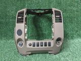 04-07 Nissan Titan Armada Center Dash Radio AC Climate Surround Bezel Trim 281548S200 OEM - product image