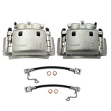 Rear Brake Caliper & Hose Kit for 2003-2008 Dodge Ram 2500 & 3500