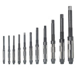 Adjustable Hand Reamer Set 11 Piece H4 to H14 15/32 to 1-1/2 Inch