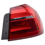 Passenger Side Outer Tail Light for 2016-2017 Volkswagen Passat