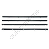 Window Belt Weatherstrip Set 4-Piece for 1984-1989 Toyota Pickup and 4Runner