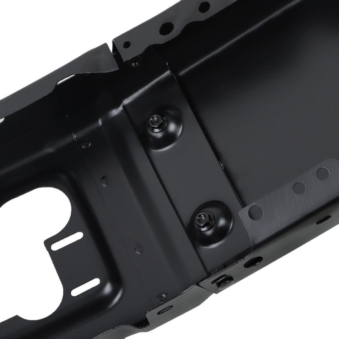 Black Steel Split Front Bumper Face Bar for 2015-2017 Ford F-150 FO1002423