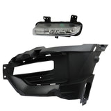 Front Left LED Fog Light with Trim Cover for 2020-2021 Ford Explorer LB5Z-15266-AA