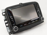 2014-2017 Fiat 500L Radio Display Screen Media CD Player With Theft Code 6434C-BE2803 OEM - product image