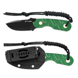 FLISSA 7 Inch Full-Tang D2 Fixed Blade Knife with Sheath