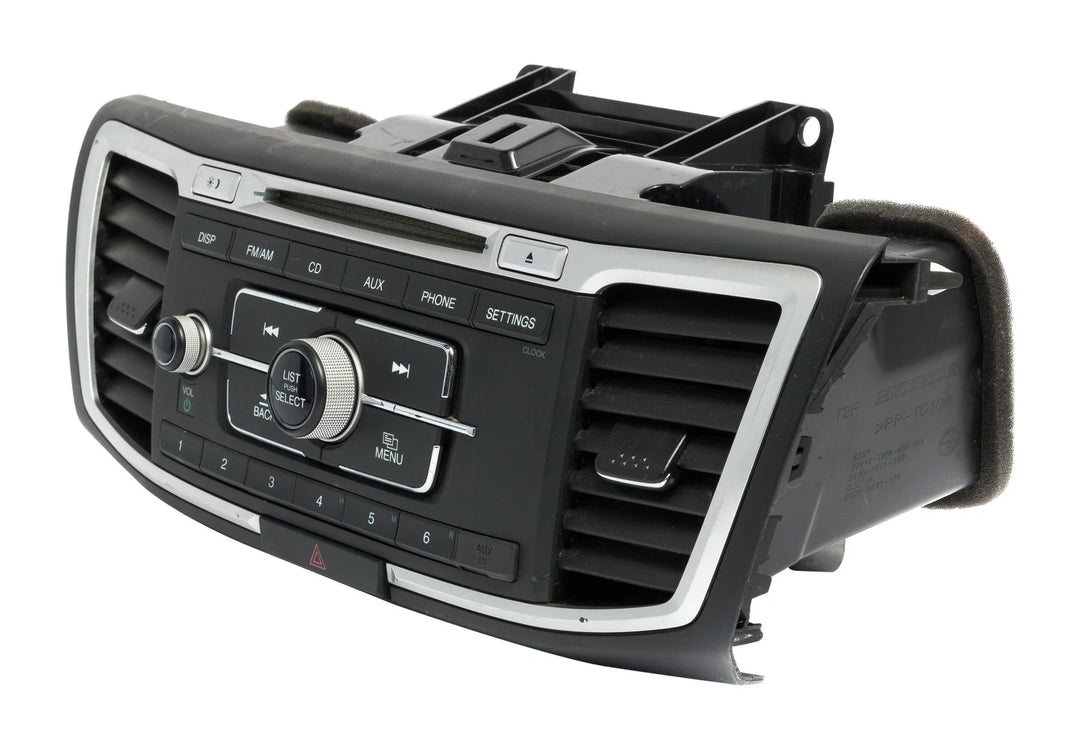 2013-15 Honda Accord AM/FM Radio Single-Disc CD Player w Bezel 39100-T2A-A320 - product image 3