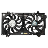 Dual Radiator and Condenser Fan Assembly for 2016-2018 Mazda 3
