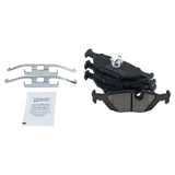 Front and Rear Ceramic Brake Pad Set for 1984-1993 BMW 318i, 318is, 325e, 325i, 325is and 325iX
