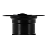 Aircraft Style Pop-Up Fuel Cap with Filler Neck 6-Bolt Flush Mount Black SLYXG01-BK