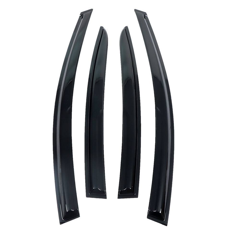 Smoke Window Visor Rain Guard Set 4 Piece for 2017-2020 Hyundai Elantra Sedan