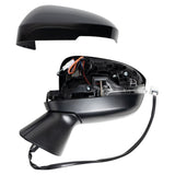 Driver Side Mirror with Blind Spot Indicator, Non-Heated, for 2022-2025 Mitsubishi Outlander and Outlander PHEV