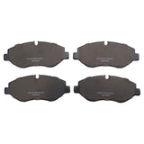 Front and Rear Ceramic Brake Pad Set for Mercedes-Benz, Dodge and Freightliner Sprinter 2500