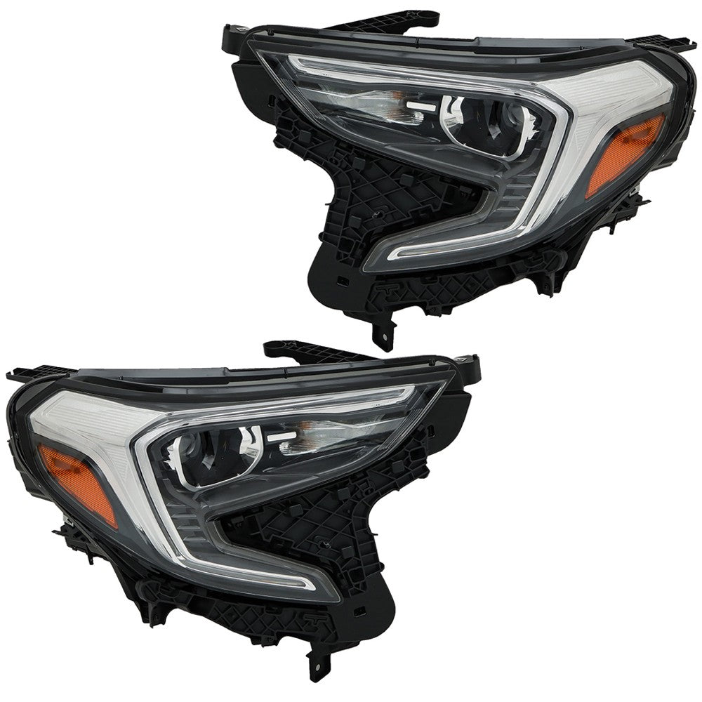 HID Xenon Headlight Pair for 2018-2021 GMC Terrain