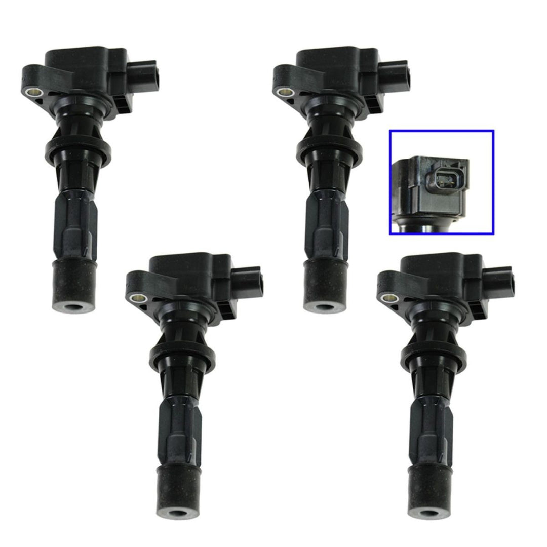 Ignition Coil Set of 4 for 2006-2009 Ford Fusion and Mercury Milan 2.3L