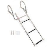 Telescoping Boat Ladder Stainless Steel Folding Marine Ladder