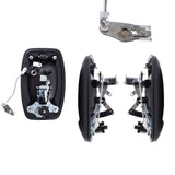 Brock Outside Door Handle 5 Piece Set Textured Black Fits Promaster Left Right 2442-0001LRC5 - product image
