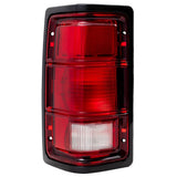 Tail Light For 1988-1996 Dakota Black Bezel From 11/27/1987 Left 55076439 2222-0004L - product image