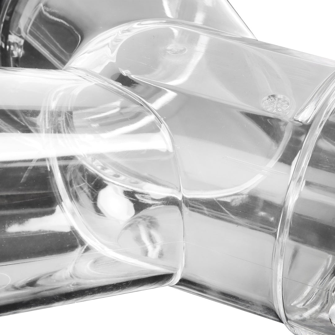 Clear RV Sewer Y Fitting Connector
