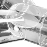 Clear RV Sewer Y Fitting Connector
