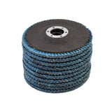 4-1/2 x 7/8 Inch Zirconia Flap Discs 60 Grit T29 10 Pack