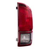Tail Light For 2016-2023 Tacoma SR/SR5 Red Bezel-Smoked Back-Up Light 18-19 TRD 6222-0101R - product image