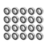 6204-2RS Sealed Deep Groove Ball Bearing 20 Pack 20x47x14mm
