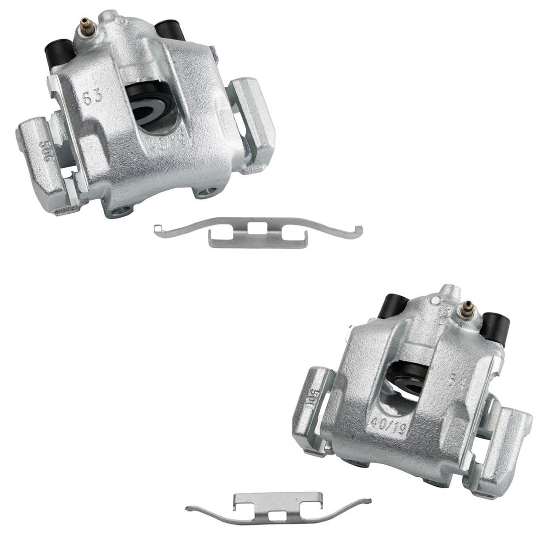 Rear Brake Caliper Pair with Brackets for 1999-2003 BMW 323i, 325i, 325Ci & 328i