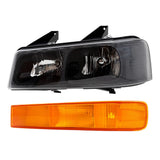 Brock Headlight-Park/Signal/Side Marker 4PC Set For Express Savana Left Right 1221-0103C4 - product image