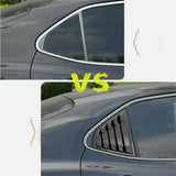 Carbon Fiber Look Vent Window Scoop Louver Cover Trim For Toyota Camry 2018-2024 – product image 3
