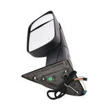 Passenger Power Heated Tow Mirror with Puddle Light for 2019-2023 Ram 2500 3500 68381775AD – product image 5
