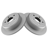 Rear Coated Brake Rotor Pair for 2007-2018 Jeep Wrangler