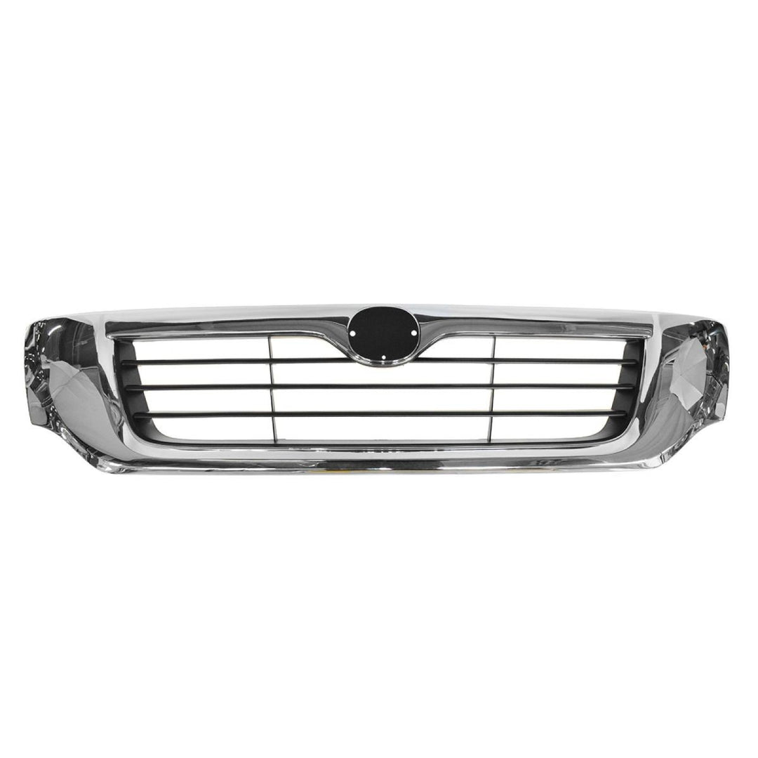 Chrome and Black Front Grille for 1998-2000 Mazda B2500, B3000 and B4000